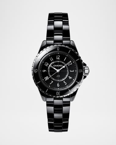CHANEL J12 33MM BLACK WATCH
