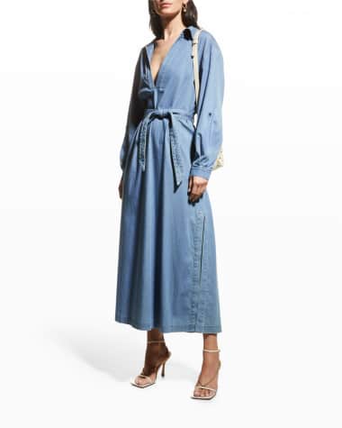 Emporio Armani Blue Dresses Women's Clothing at Neiman Marcus