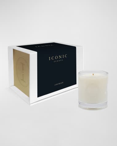 Iconic Scents 3 oz. Black Candle