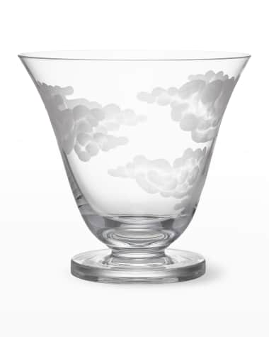 Jonathan Hansen In The Clouds Stemless Wine Glass, Clear - 8 oz.