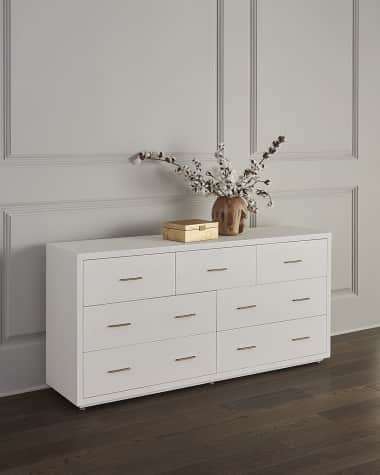 Interlude Home Livia 7-Drawer Dresser