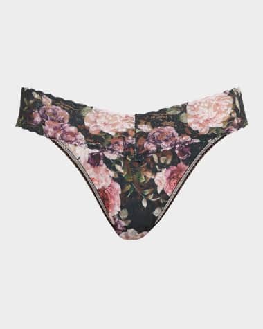 Hanky Panky Printed Original-Rise Signature Lace Thong