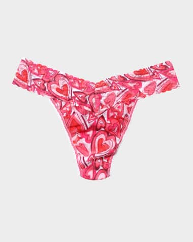 Hanky Panky Printed Original-Rise Signature Lace Thong