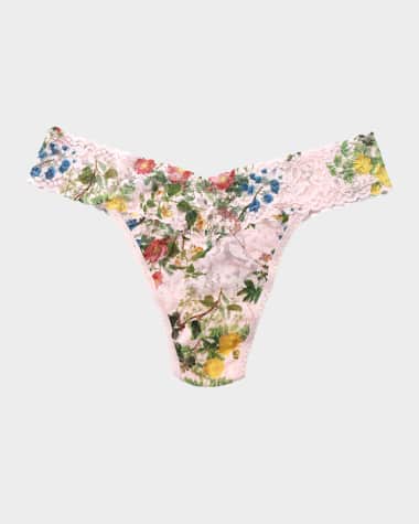 Hanky Panky Printed Original-Rise Signature Lace Thong