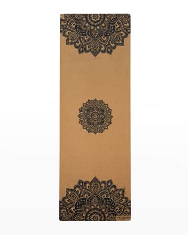 Yoga Design Lab Cork Mandala Yoga Mat 5.5mm