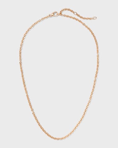 Pomellato Iconica 18K Rose Gold Chain Necklace