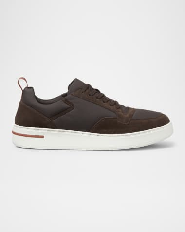 Loro Piana Men's Newport Walk Water-Repellent Sneakers