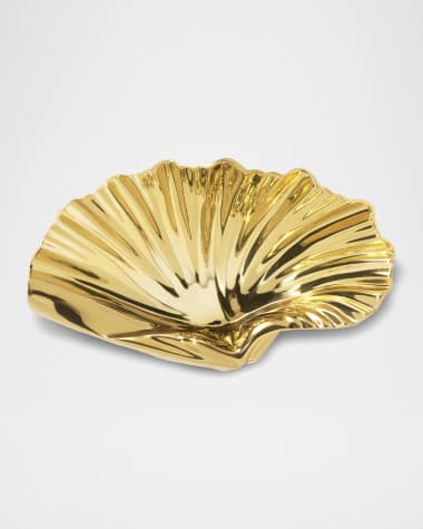 AERIN Brass Shell Vide Poche