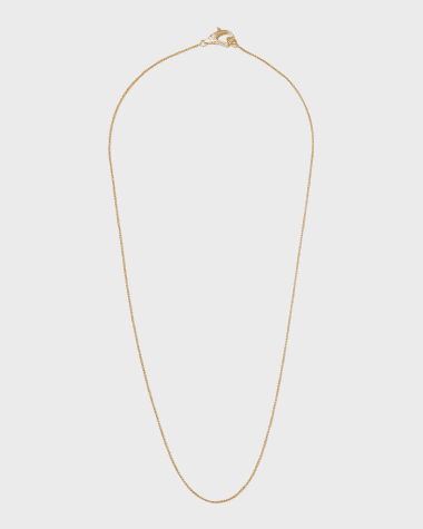 Marco Dal Maso Men's Yellow Gold Xok Wave Necklace