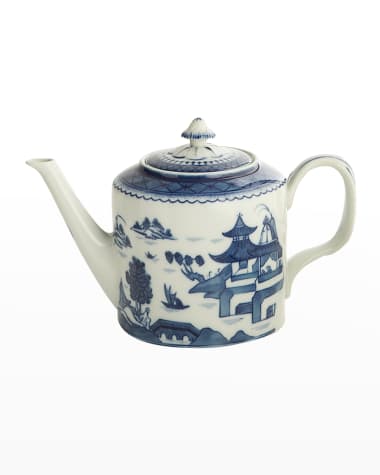 Mottahedeh Blue Canton Teapot