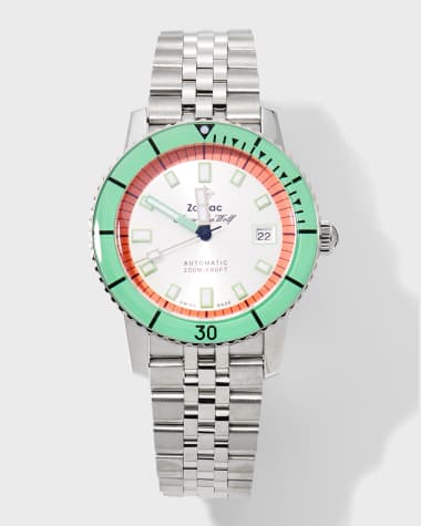 ZODIAC Men's Super Sea Wolf Automatic Bracelet Watch
