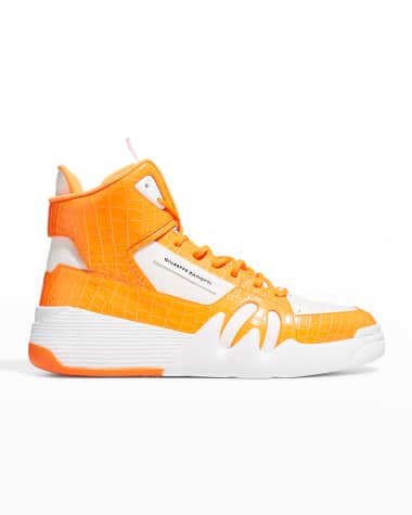 Giuseppe Zanotti Men's Talon High-Top Leather Sneakers