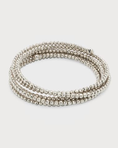 Platinum Born Platinum Loop Bracelet, 32.5"L