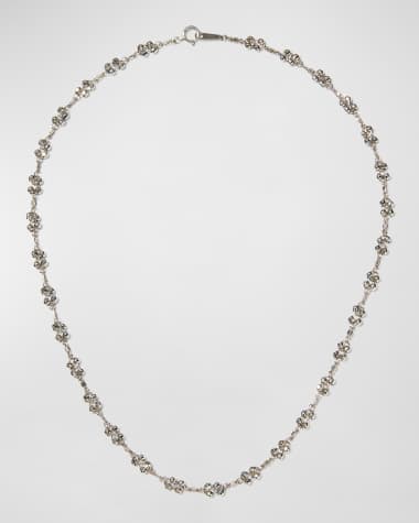 Platinum Born Platinum Florette Bead Necklace