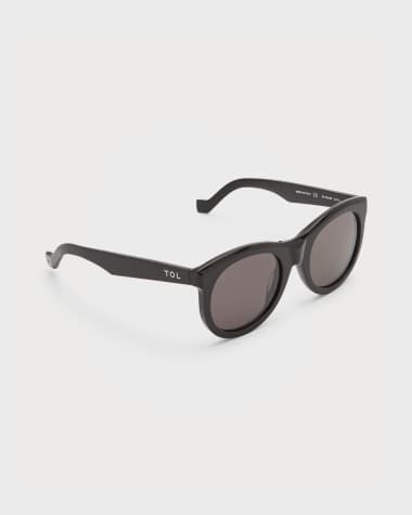 TOL Eyewear Incognito Round Acetate Sunglasses