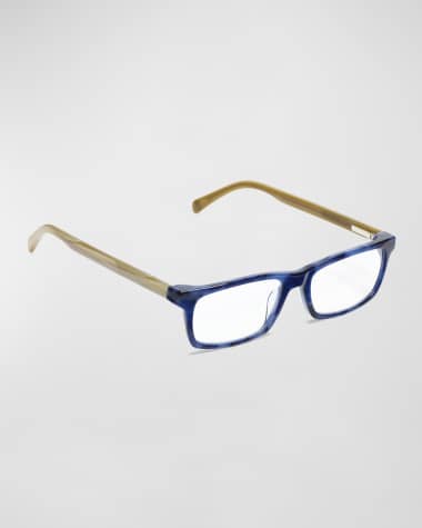 Eyebobs Number Cruncher Rectangle Acetate Reader Glasses