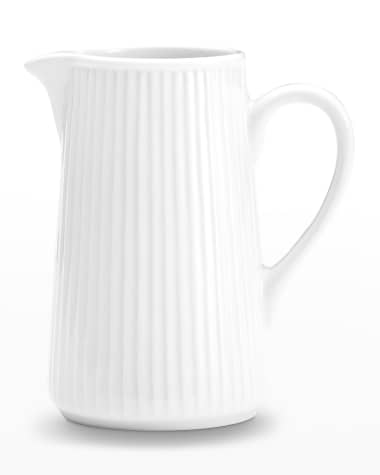 PILLIVUYT Plisse Set Of 2 Jugs, Large - 12 Oz.