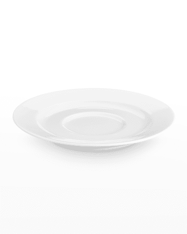 PILLIVUYT Sancerre Set Of 4 Breakfast Saucers