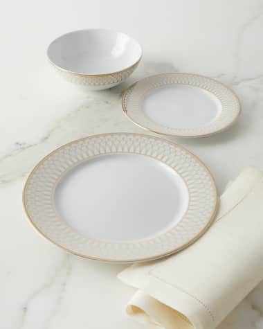 Neiman Marcus 12-Piece Hampstead Dinnerware Set