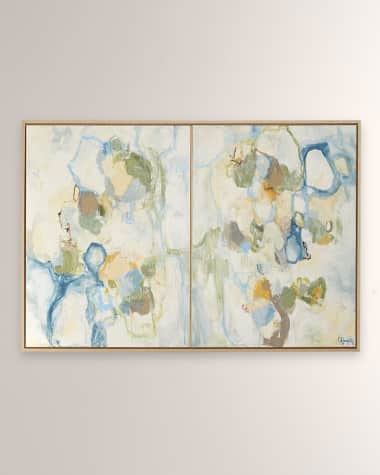 Jill Pumpelly Fine Art Spiraling Diptych Giclee