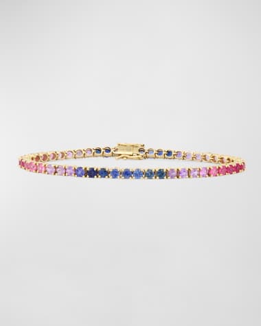 Stevie Wren Kaleidoscope 14K Tennis Bracelet
