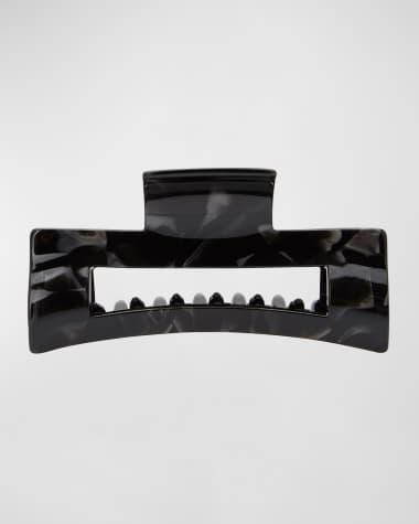 France Luxe Large Cutout Rectangle Jaw Hair Clip