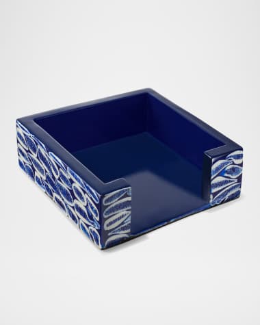 LADORADA Blue Almendro Cocktail Napkin Holder