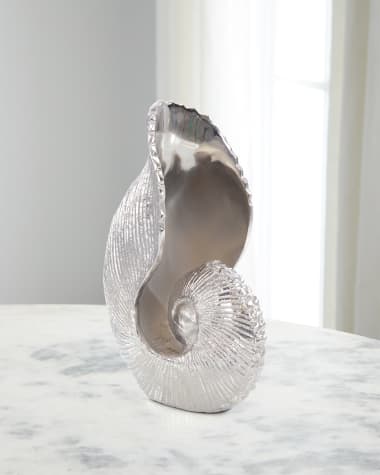 John-Richard Collection Nautilus Seashell Sculpture