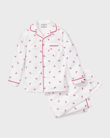 Petite Plume Kid's Brixham Lobsters 2-Piece Pajama Set, Size 6M-14