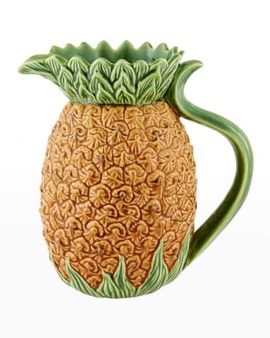 Vintage Neiman Marcus Italian Ceramic Pineapple Pitcher