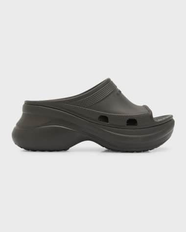 Balenciaga Rubber Slides from Neiman Marcus Styhunt
