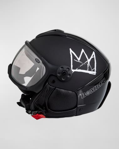 Bomber Ski Basquiat Black Crown Helmet