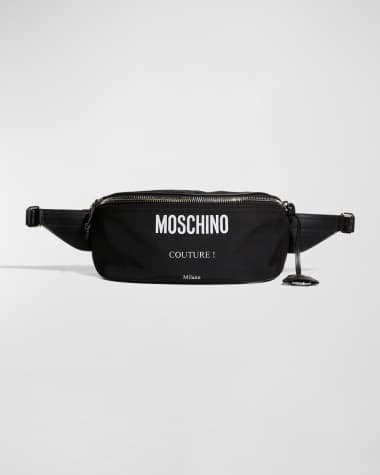 Moschino Men's Moschino Couture Cordura Nylon Waist Bag