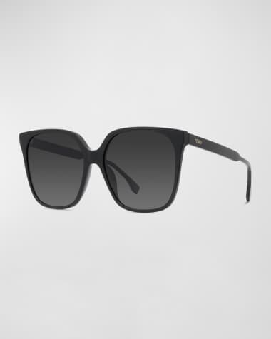 GOLF le FLEUR* Bel-Air Rectangular Semi-Shield Acetate Sunglasses