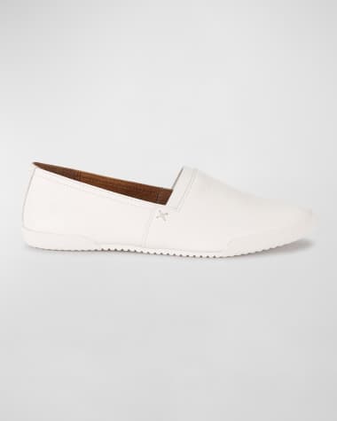 Frye Melanie Leather Slip-On Sneakers