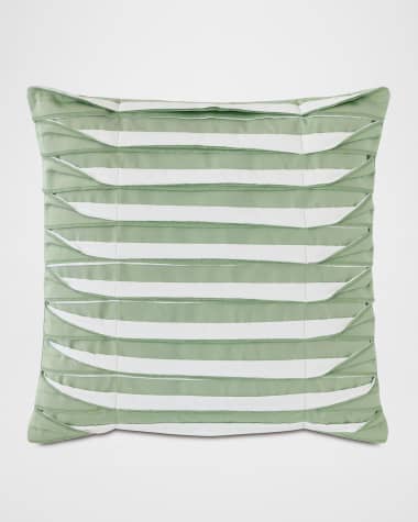 Eastern Accents Plisse Pleated Decorative Pillow