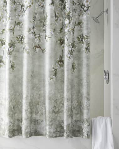 Louis vuitton luxury bathroom set shower curtain style 07