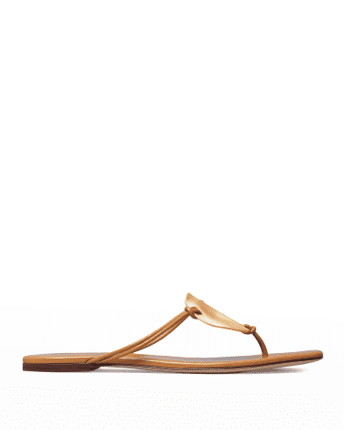 Tory Burch Patos Disc Flat Thong Sandals from Neiman Marcus - Styhunt