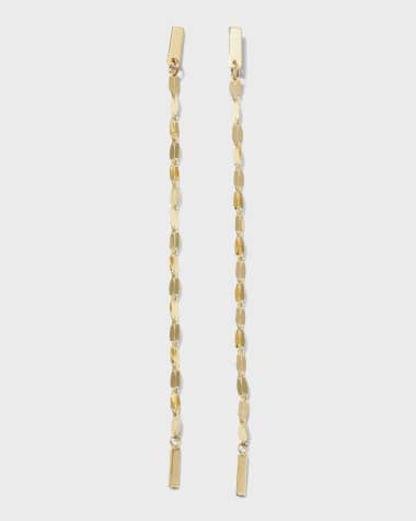 LANA Small Linear Mega Gloss Blake Duster Earrings
