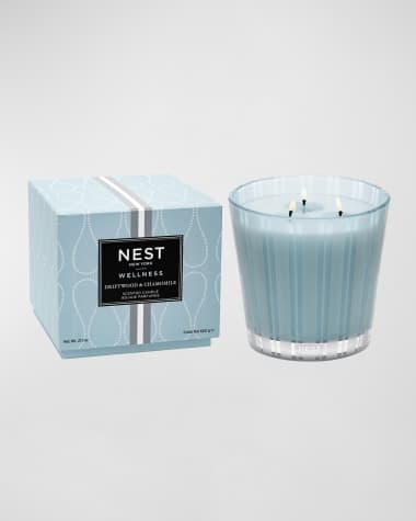 NEST New York Driftwood & Chamomile 3-Wick Candle, 21.1 oz.