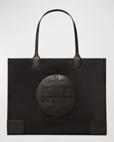 Tory Burch Ella Logo Recycled Nylon Tote Bag