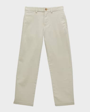 Ralph Lauren Childrenswear Boy's Flat Front Chino Pants, Size 2T-7