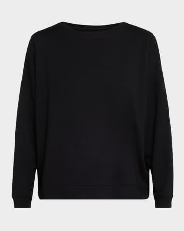 Majestic Filatures French Terry Crewneck Pullover