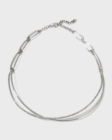 Gismondi 1754 White Gold Diamond Choker, 1.77tcw