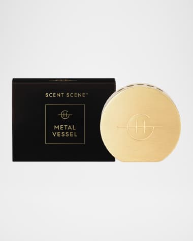 Scent Scene Gold Metal Vessel