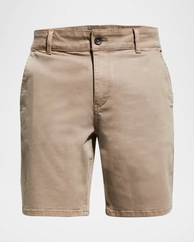 PAIGE Men's Thompson Brushed Twill Shorts