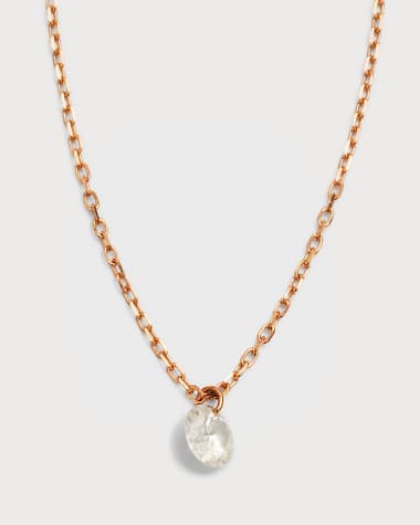 Persee Danae 18k Gold Diamond Chain Necklace