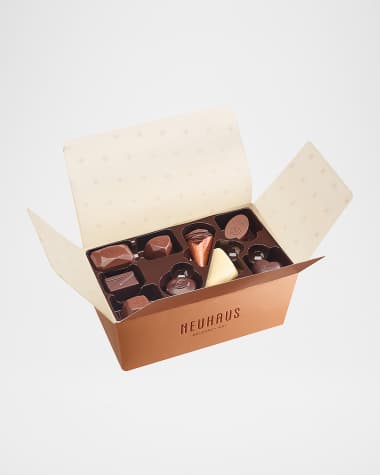 Neuhaus Chocolate Classic Ballotin 18-Piece Chocolate Set, 1/2lb