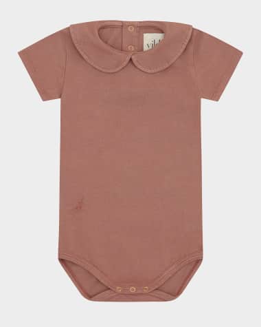 Vild - House of Little Kid's Short Sleeve Jersey Bodysuit, Size Newborn-18M