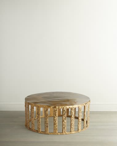 Katya Gilded Coffee Table